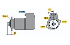 Startér BOSCH 0 001 416 026