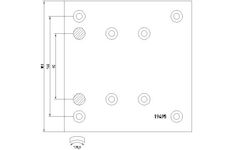 Brzdové obložení, bubnová brzda TEXTAR 19495