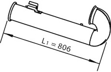 Výfuková trubka DINEX 21788