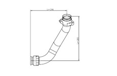 Výfuková trubka DINEX 53175