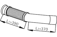 Výfuková trubka DINEX 53252