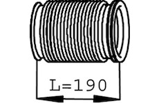 Vlnovec, výfukový systém DINEX 68239