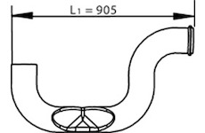 Výfuková trubka DINEX 81719