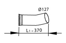 Výfuková trubka DINEX 82144