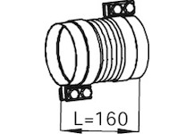 Flexibilní trubka, výfukový systém DINEX 68516
