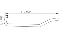 Výfuková trubka DINEX 47101