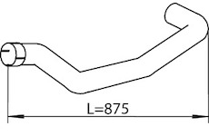 Výfuková trubka DINEX 47529