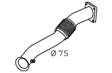 Výfuková trubka DINEX 28209