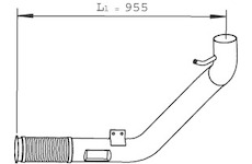 Výfuková trubka DINEX 29242