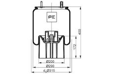 Mech, pneumatické odpružení PE Automotive 084.219-71A