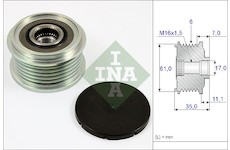 Předstihová spojka INA 535 0022 10