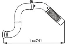 Výfuková trubka DINEX 53138