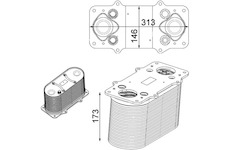 Chladič turba MAHLE CI 232 000P