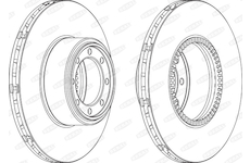 Brzdový kotouč BERAL BCR321A