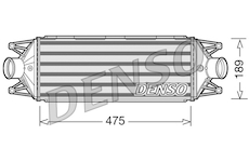 Chladič turba DENSO DIT12002