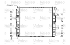 Chladič, chlazení motoru VALEO 733422