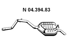 Zadní tlumič výfuku EBERSPÄCHER 04.394.83