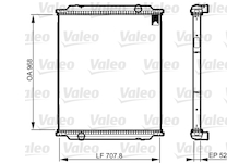 chladicí mřížka VALEO 733520
