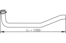 Výfuková trubka DINEX 47146