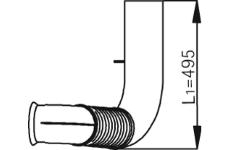 Výfuková trubka DINEX 53127