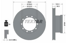 Brzdový kotouč TEXTAR 93085300