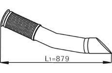 Výfuková trubka DINEX 54244