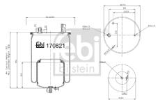 Mech, pneumatické odpružení FEBI BILSTEIN 170821