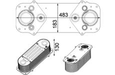 Chladič turba MAHLE CI 233 000P