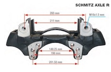 Držák brzdového třmenu (kopyto) WABCO repas CT17912