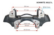 Držák brzdového třmenu (kopyto) WABCO repas CT17913