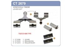 Sada opravárenská třmenu BPW TS2 4309 páka CT2679