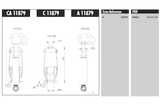 Tlumič kabiny RVI-Premium DXI s měchem