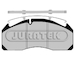 Sada brzdových destiček, kotoučová brzda JURATEK JCP1388